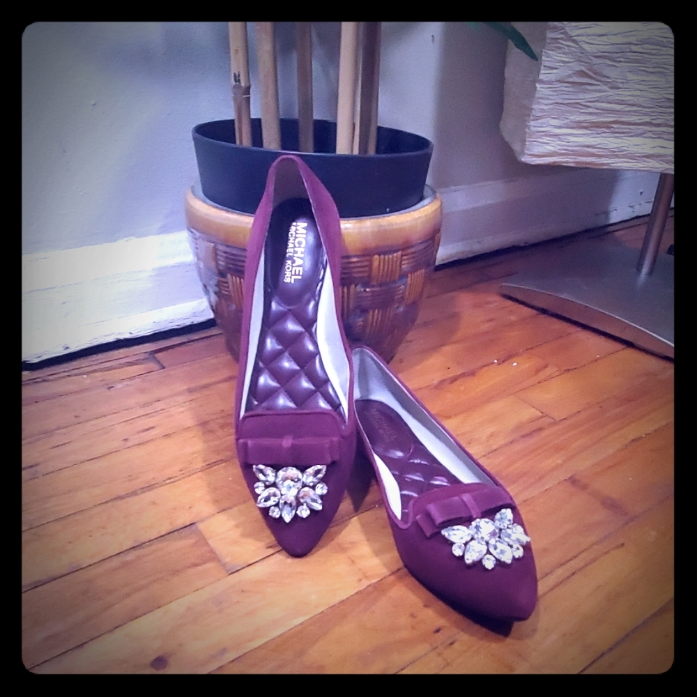 Michael Kors Suede Flats